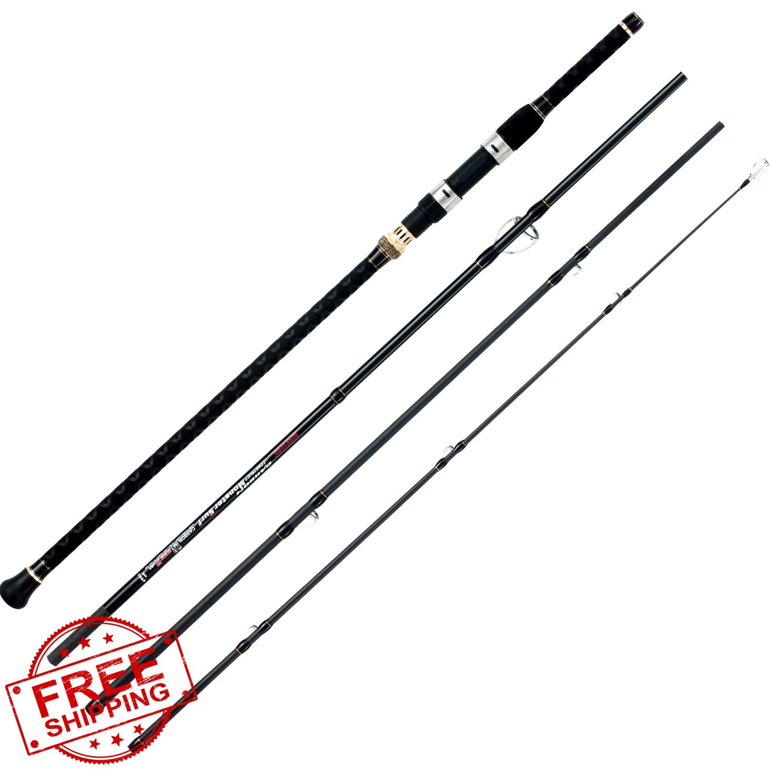 BERRYPRO Surf Spinning Fishing Rod Graphite Spinning Rod