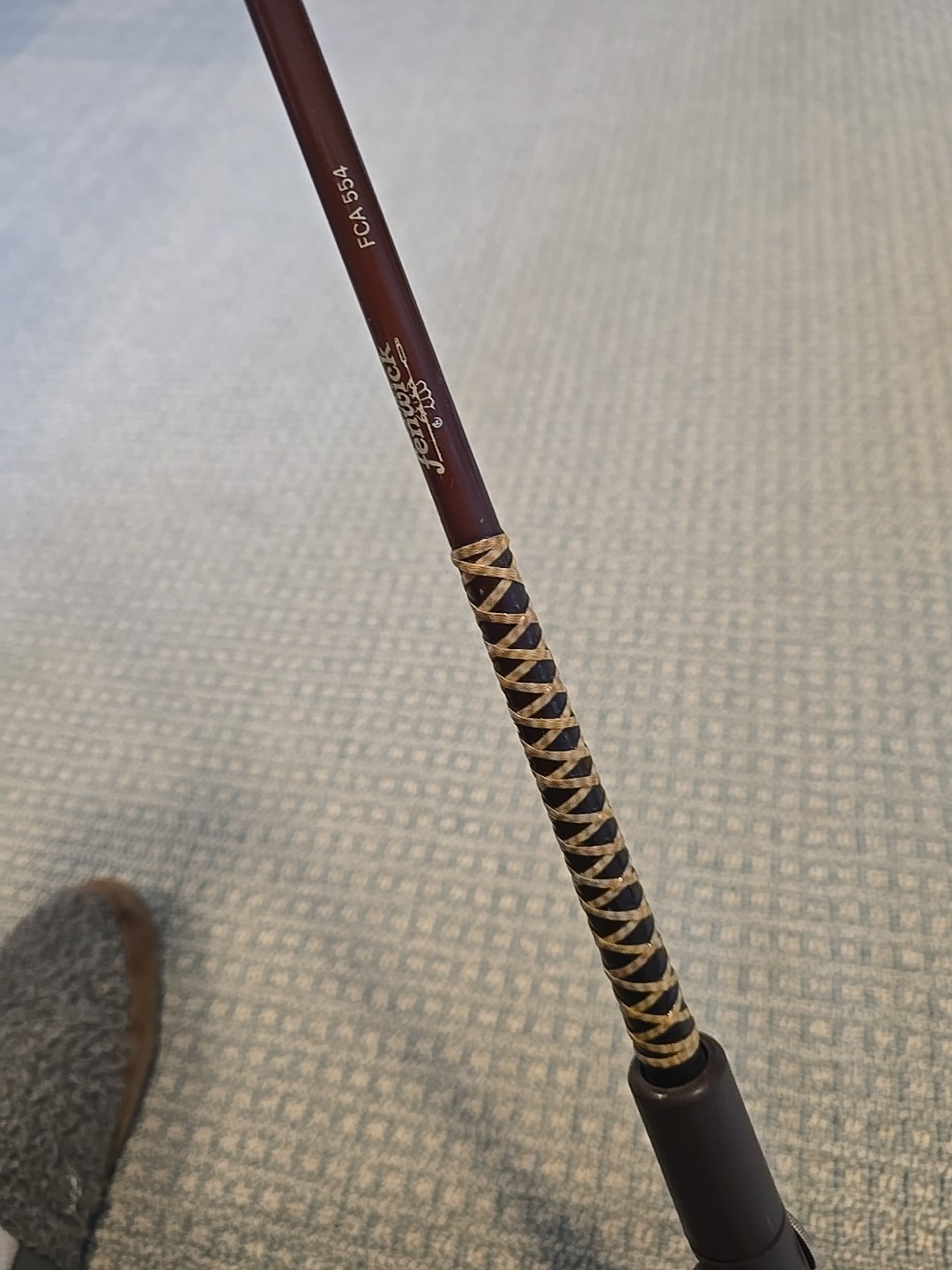 Factory Fenwick Feralite FCA 554 casting rod 5’6″ MH Ferrule/Casting Handle