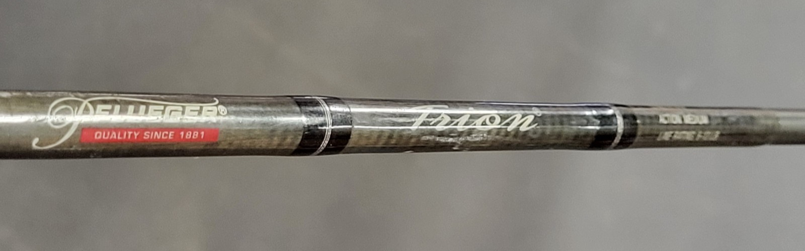 Pflueger Trion 6′ 6”, 2-piece Med. Action Spinning Rod, Model PFGTRIS662M, NM