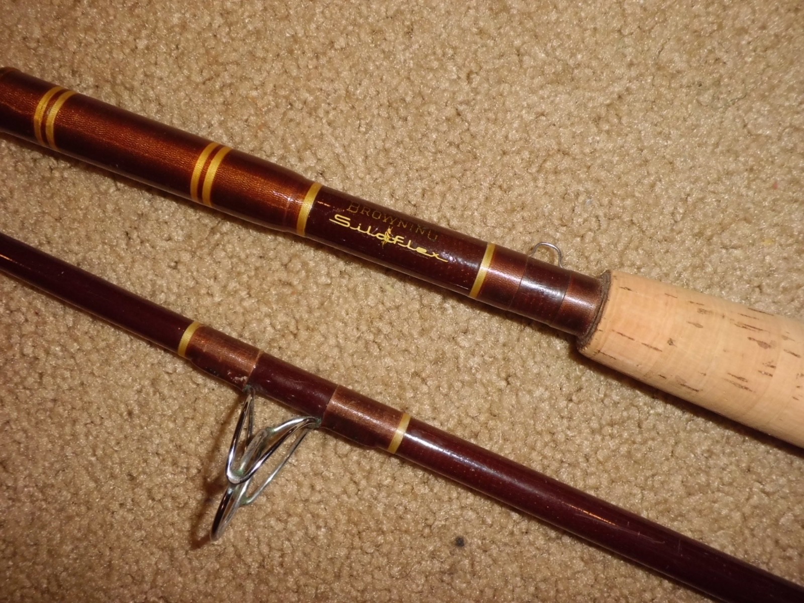 Vintage SILAFLEX Magnum Model 14961 Spinning 7′ Rod made in USA