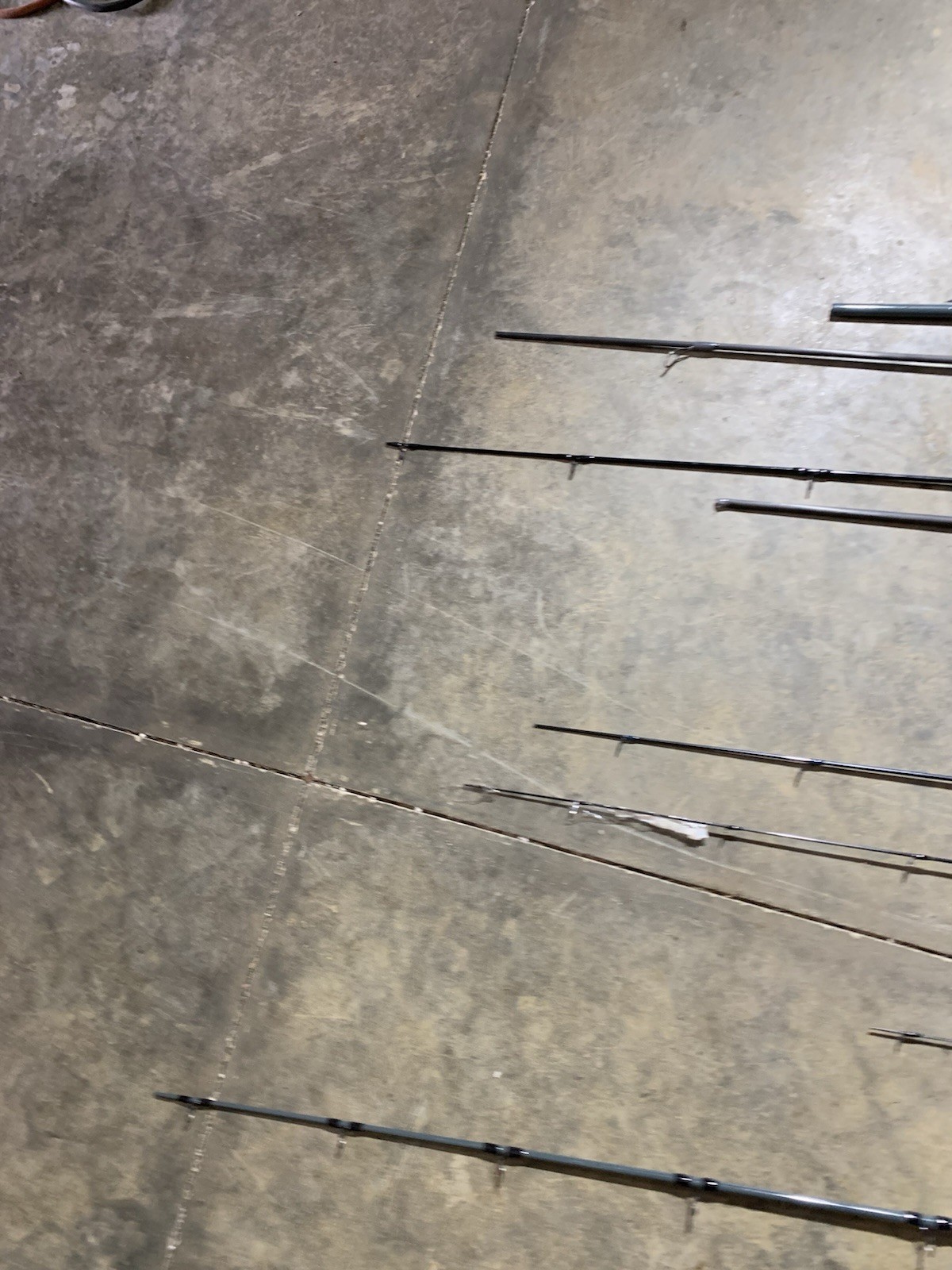 LOT OF 10 BASS PRO SHOPS FISHING RODS (BROKEN)