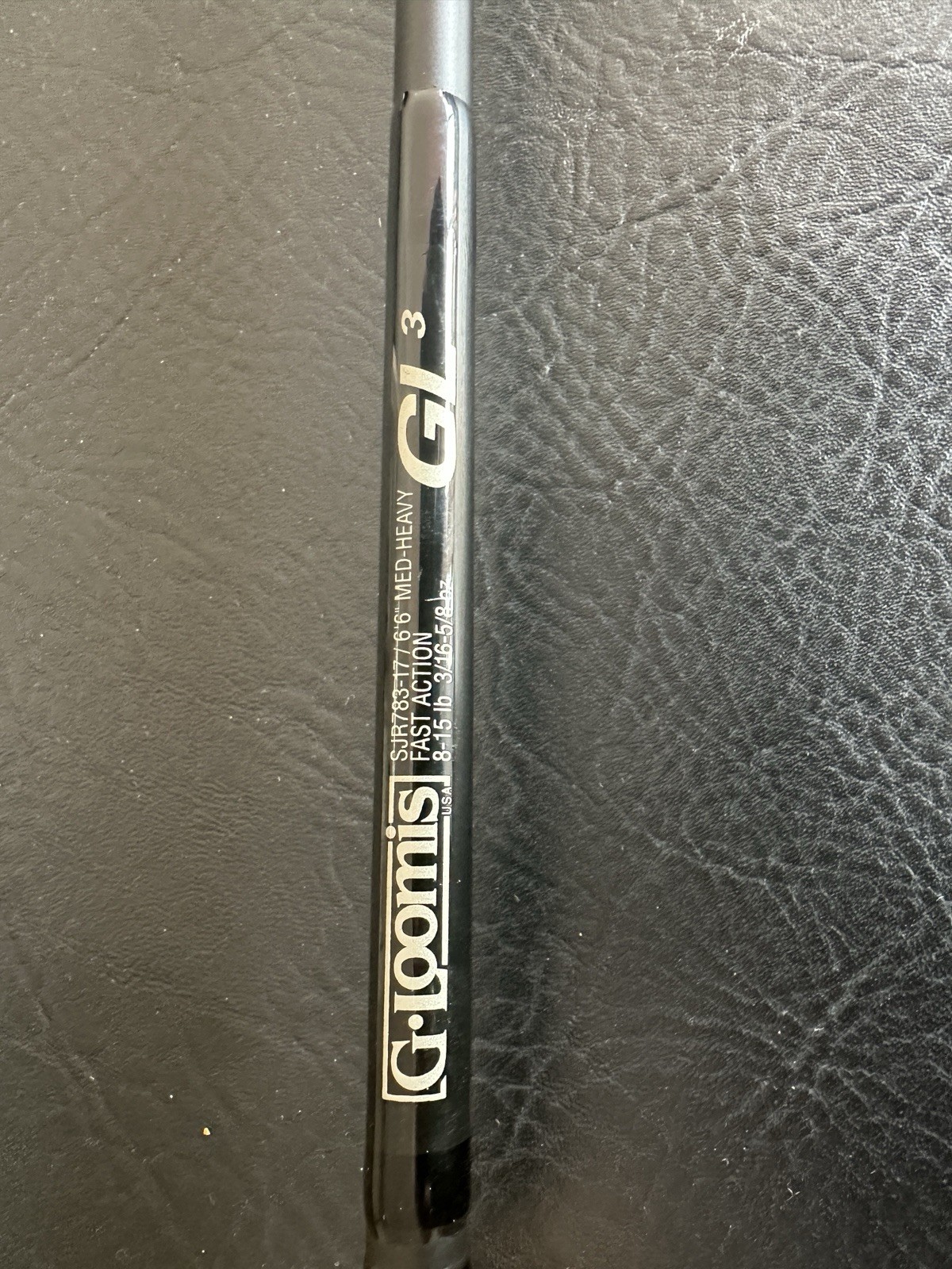 G.Loomis GL3 SJR 783-17 Fast Action 6’6″ Med Heavy Spinning Rod