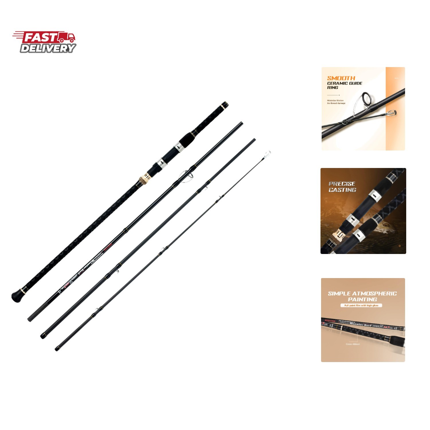 Surf Spinning Fishing Rod Graphite Spinning Rod