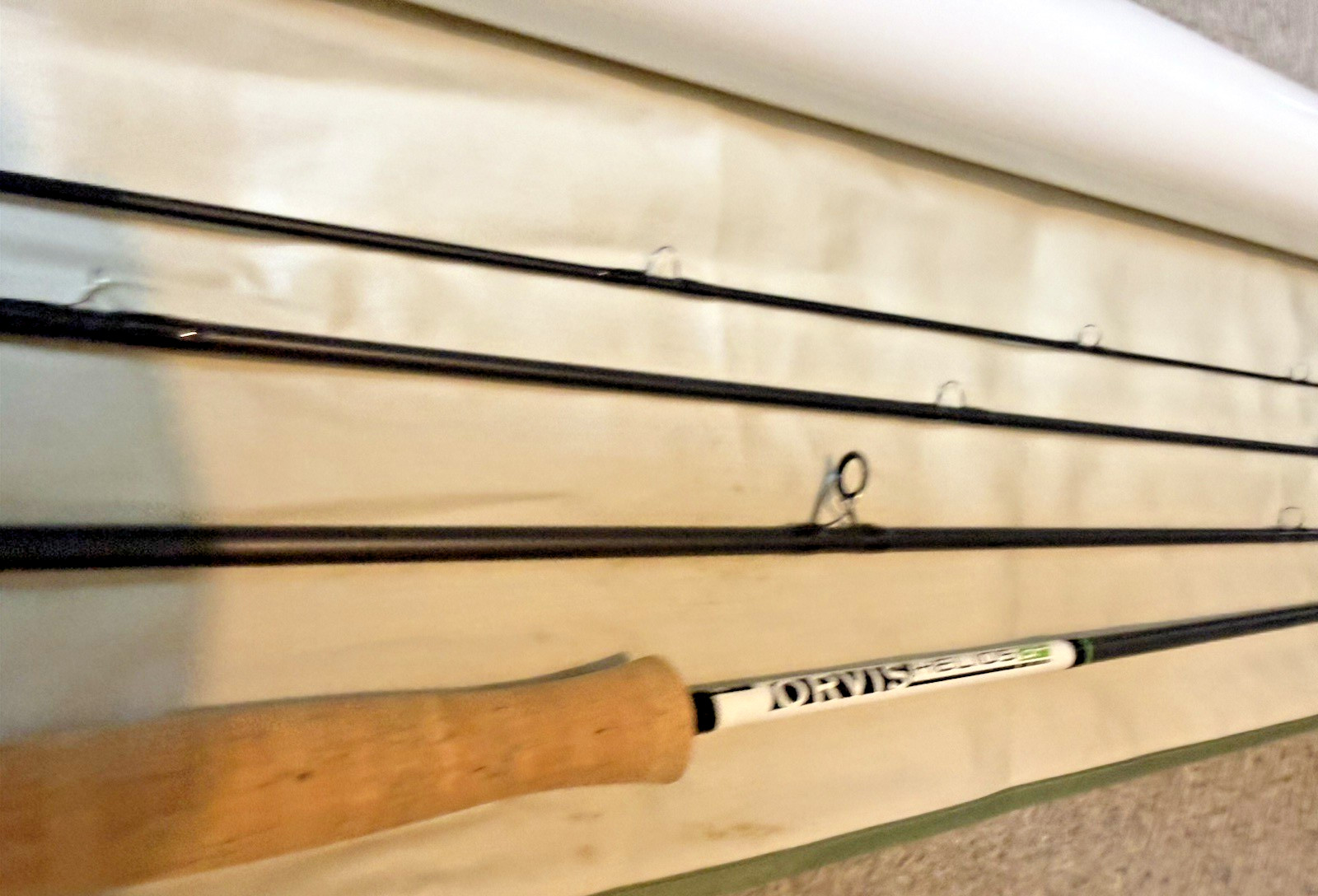 Orvis Helios 3F 9 Foot 6 Inch #6 4 Piece Trout Fly Rod with Bag & Travel Tube