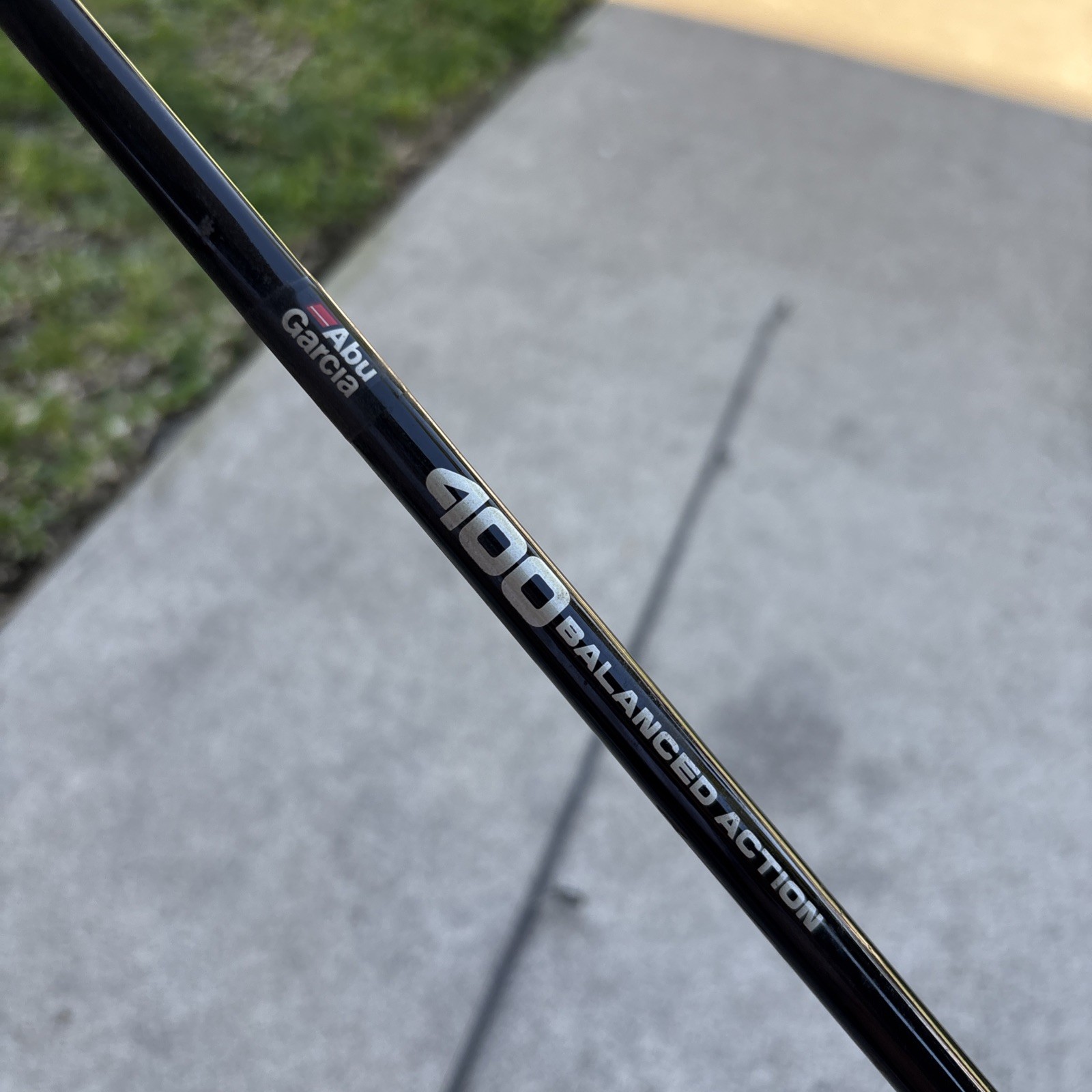 VTG Abu Garcia 400 Balanced 6’ Light Action BS60L Spinning Fishing Rod 2-Piece