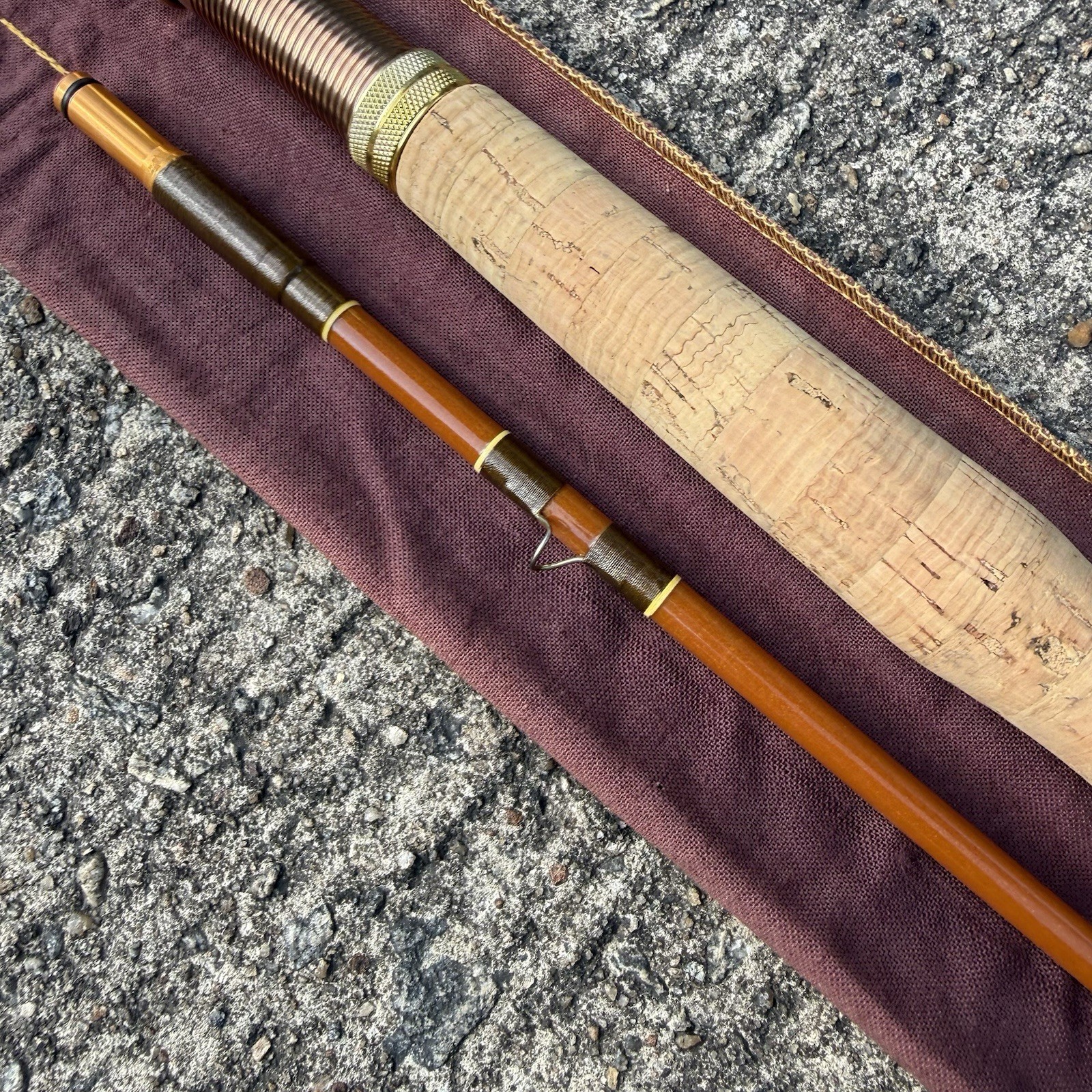 Vtg St. Croix 7090 XLM Fiberglass Fly Rod 9 Foot 2PC, 5oz, 9-10 Line Never Used