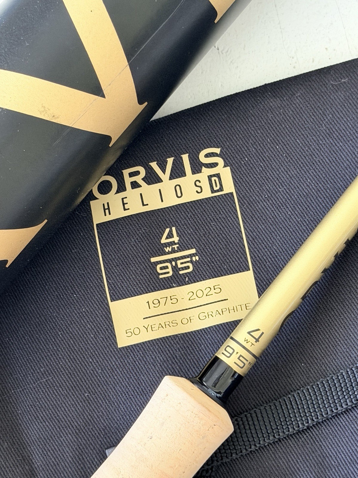 **BEAUTIFUL**🔥~NEW~ORVIS HELIOS-4D 50th ANNIVERSARY EDITION 4wt 9’6in Rod!! 🔥