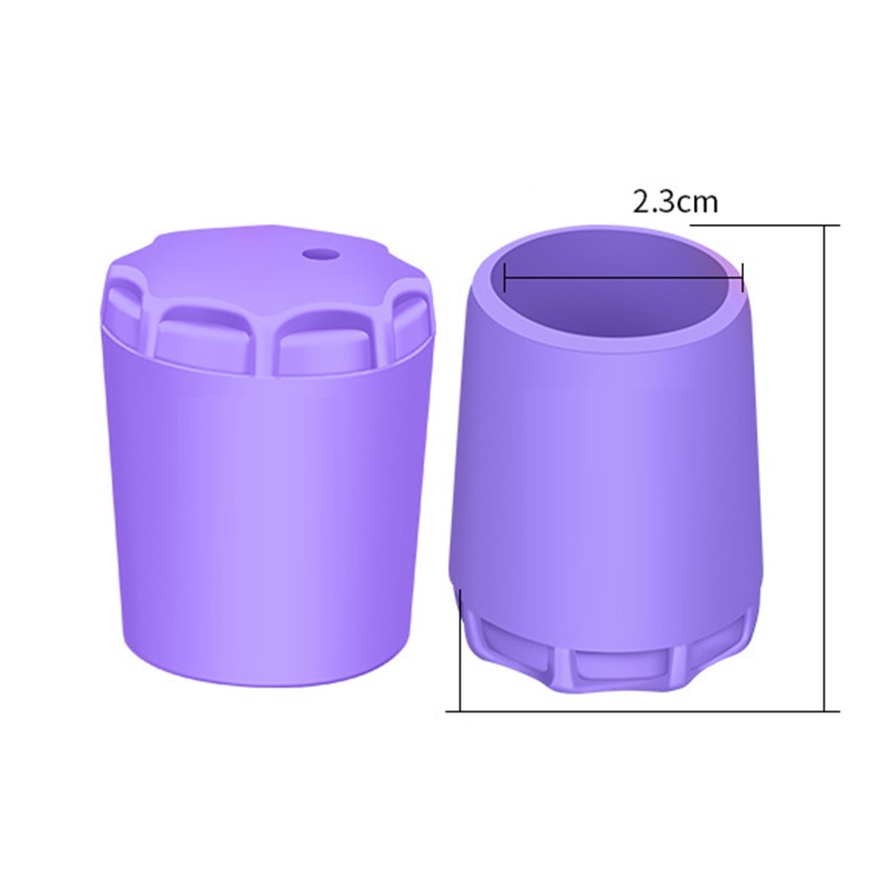 Silicone Fishing Rod End Cap Protectors 4pcs Set for Various Rod Types