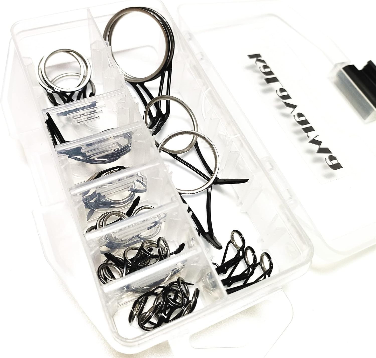 Minima Rings one Piece Stamped Frame Guide Fishing Rod Repair Kit Guide Tip T…