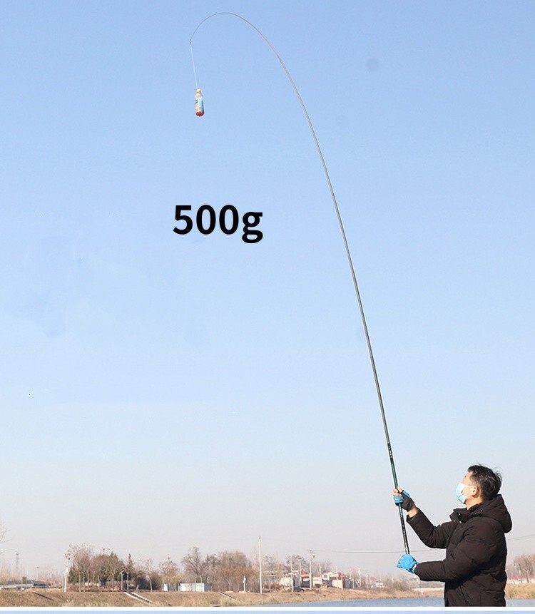 Fishing Rods Carbon Fiber Telescopic Fishing Rod Hand Stream Pole 2.7m-6.3m Pole