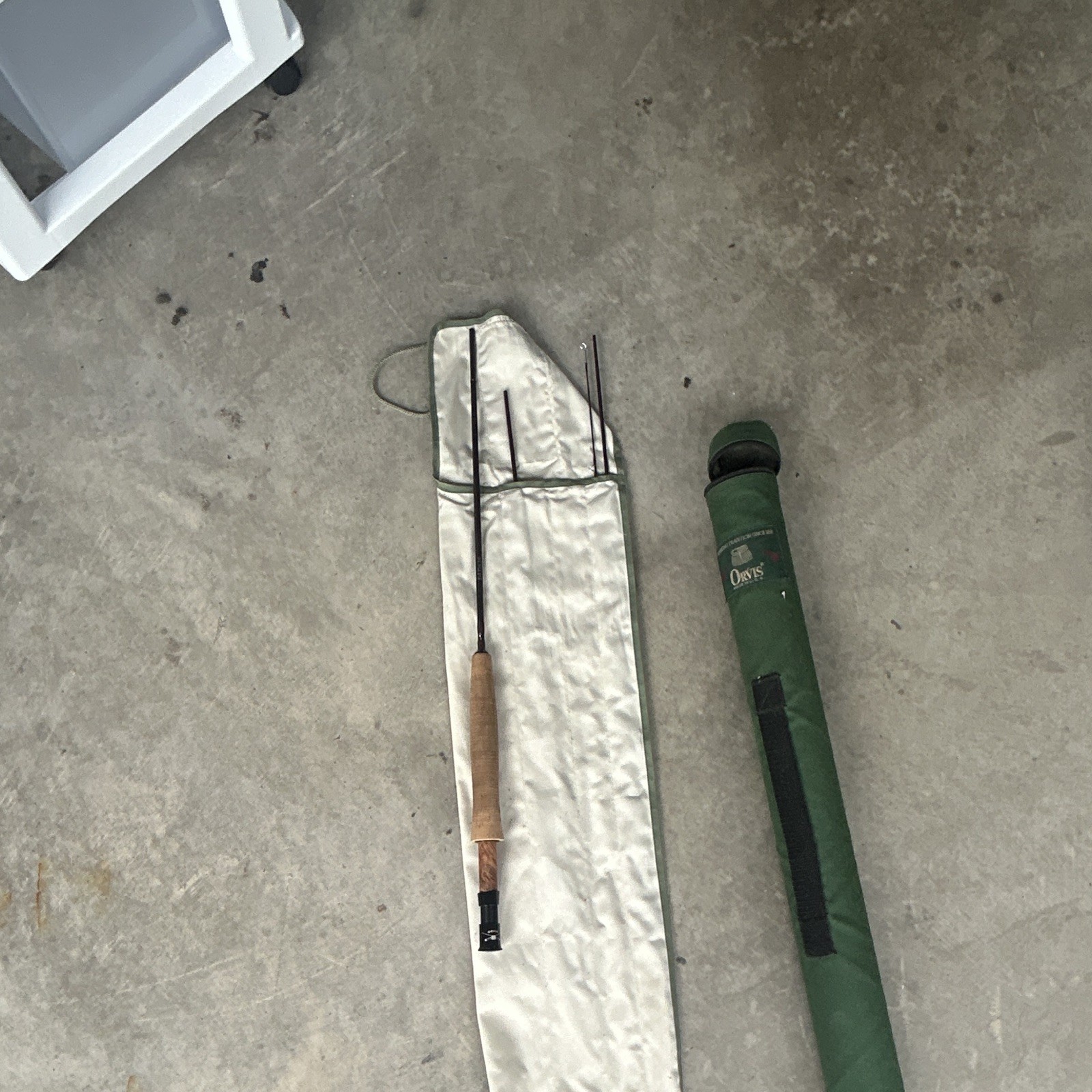 Orvis Superfine Full Flex Fly Rod 7ft 4wt 4pc ANTIQUE EXCELLENT COND.