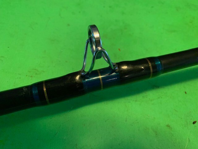 CALIFORNIAN BUILT BY PENN 6 FOOT 6 INCH 30 TO 60 POUND CONVENTIONAL FISHING ROD