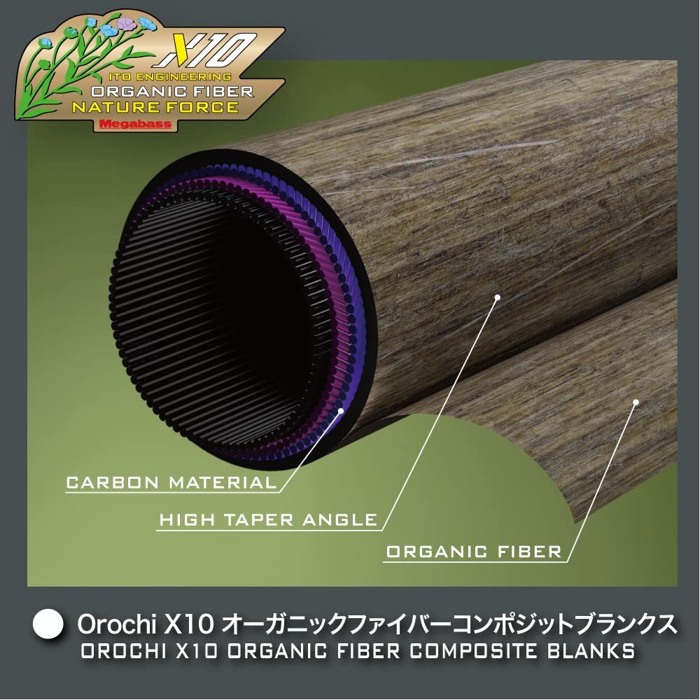 Megabass OROCHI X10 SP F1-610XTS Fishing Rod Ship from Japan New