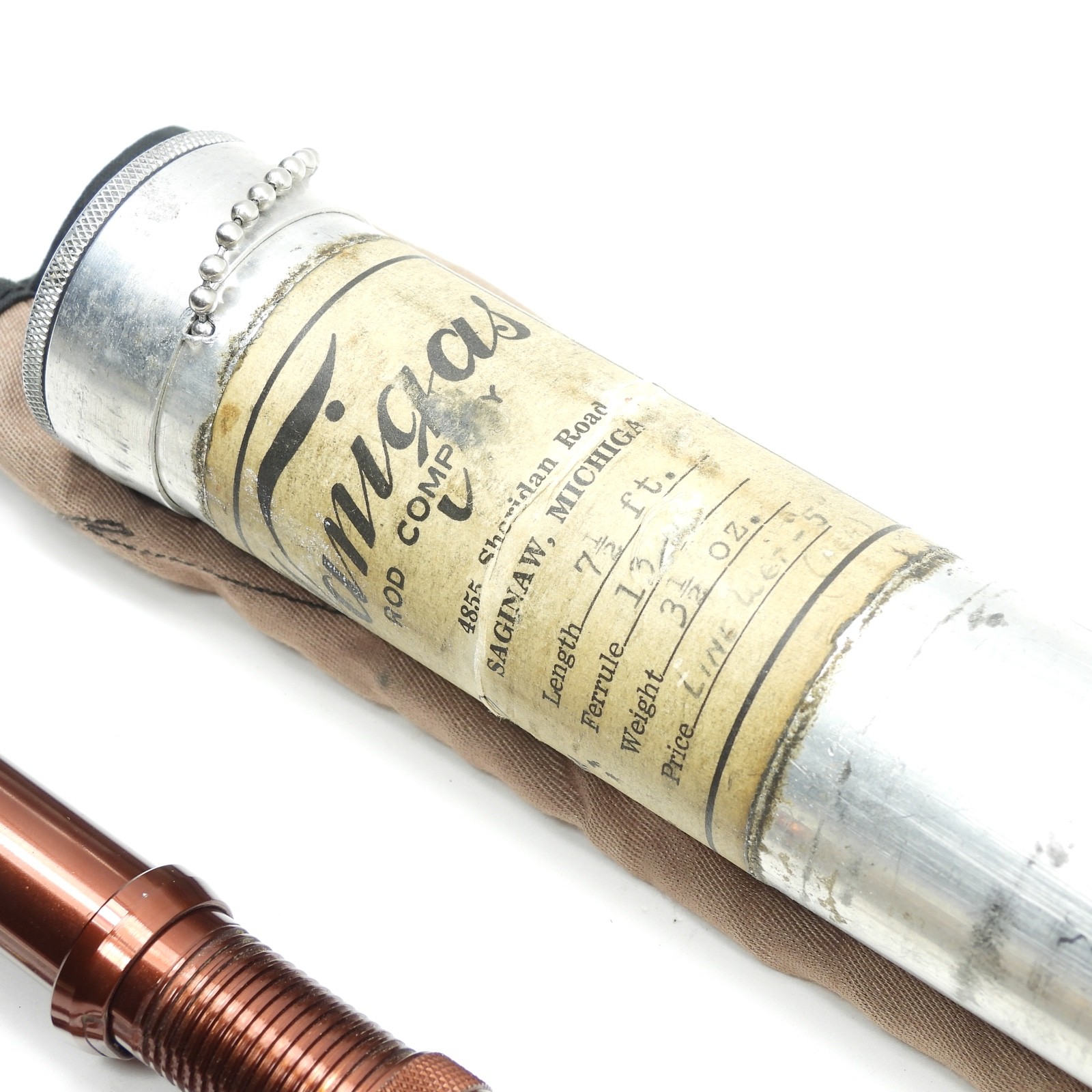 Wanigas “Au Sable” Bamboo Fly Fishing Rod. 7’ 6”. 5wt. Phillipson Blank?
