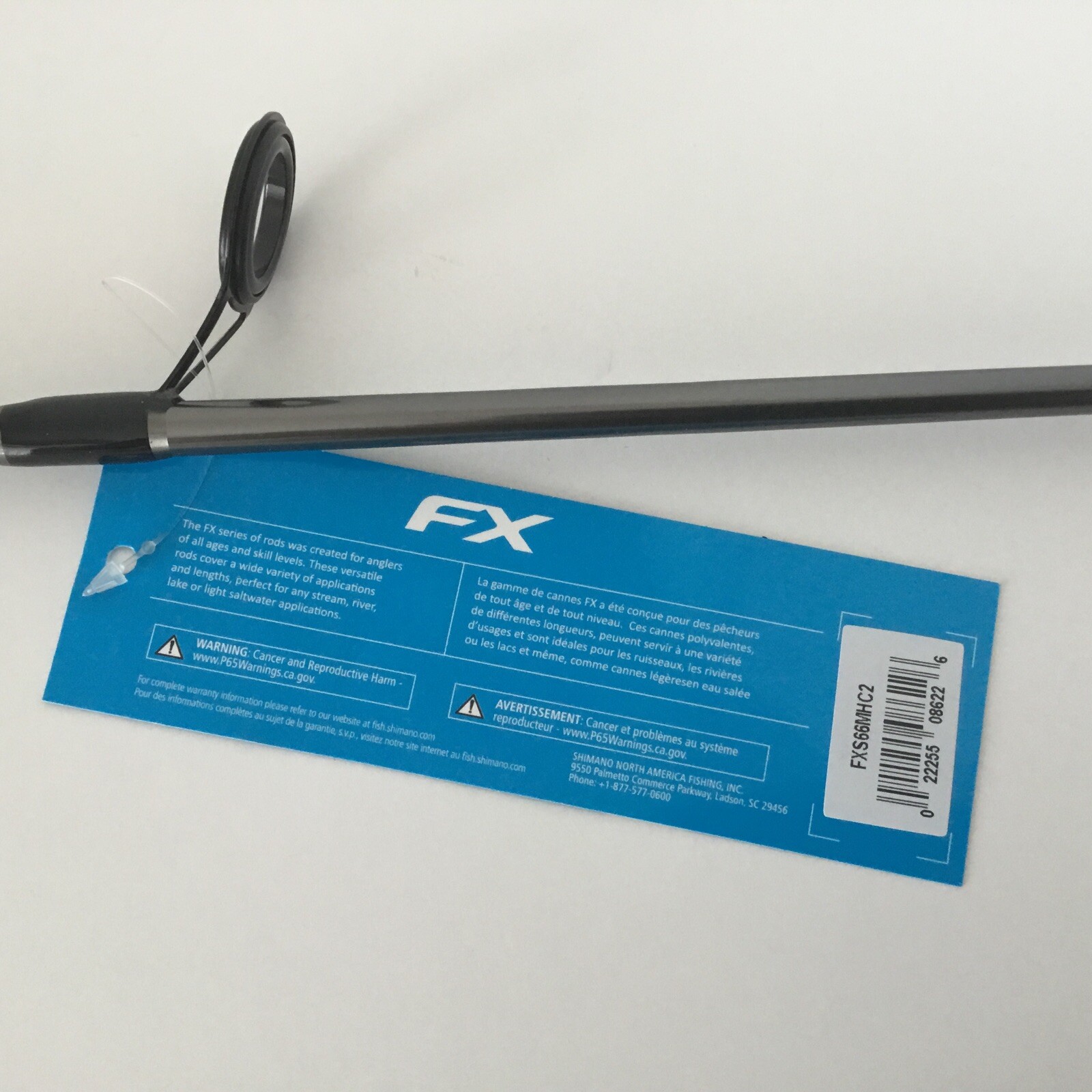 Shimano FX Spinning Fishing Rod FXS66MHC2 Two Piece New