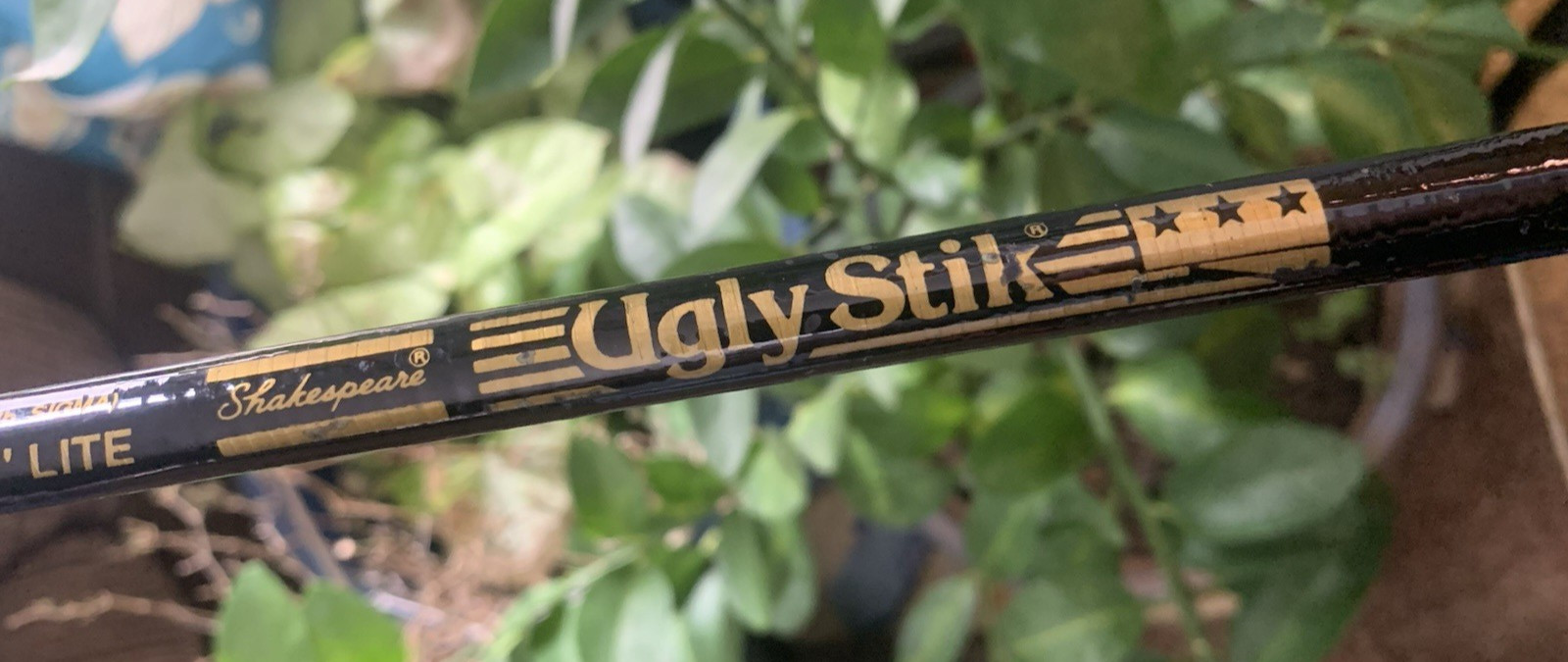 Vintage Ugly Stik Baitcasting Rod BCL 1100 6 ft Medium Action 1 Piece 12-20 Lb.