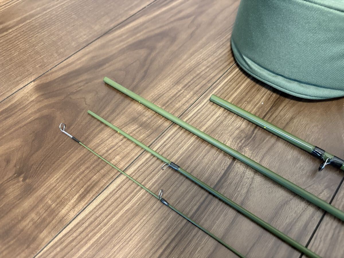 [Unused] Redington Field Kit Euro Nymgh 3100-4 Beginner Set 10ft #3 Fly Rod