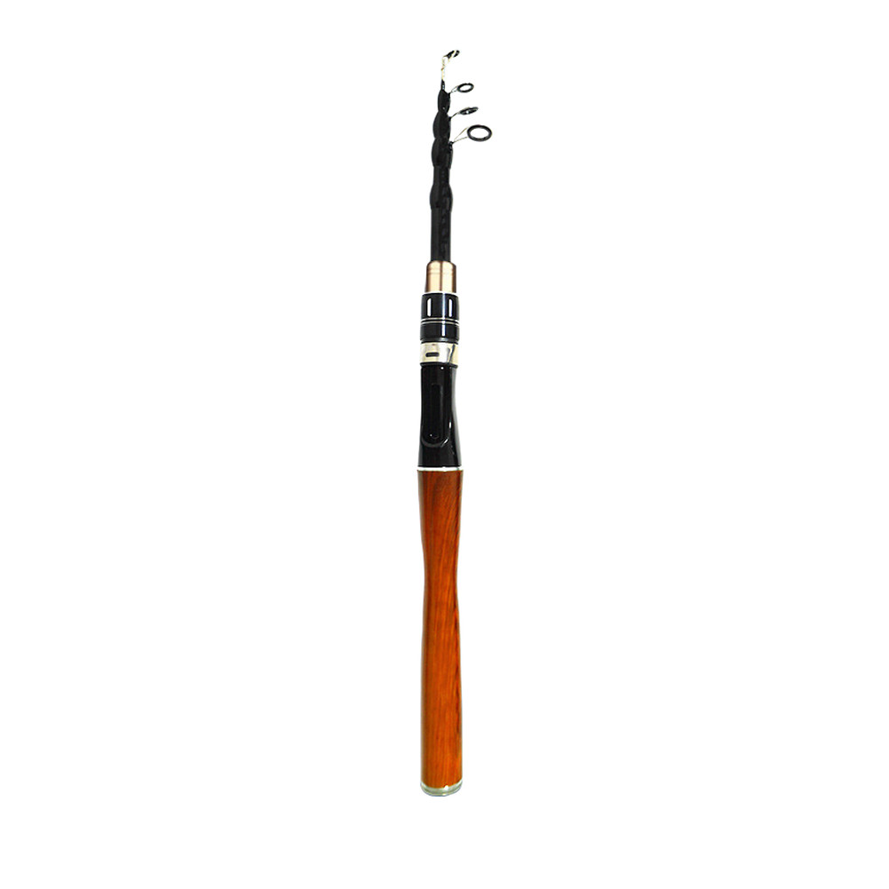 Ultralight Carbon Fiber ML Telescopic Fishing Rod Spin and Casting 1 6M to for 2