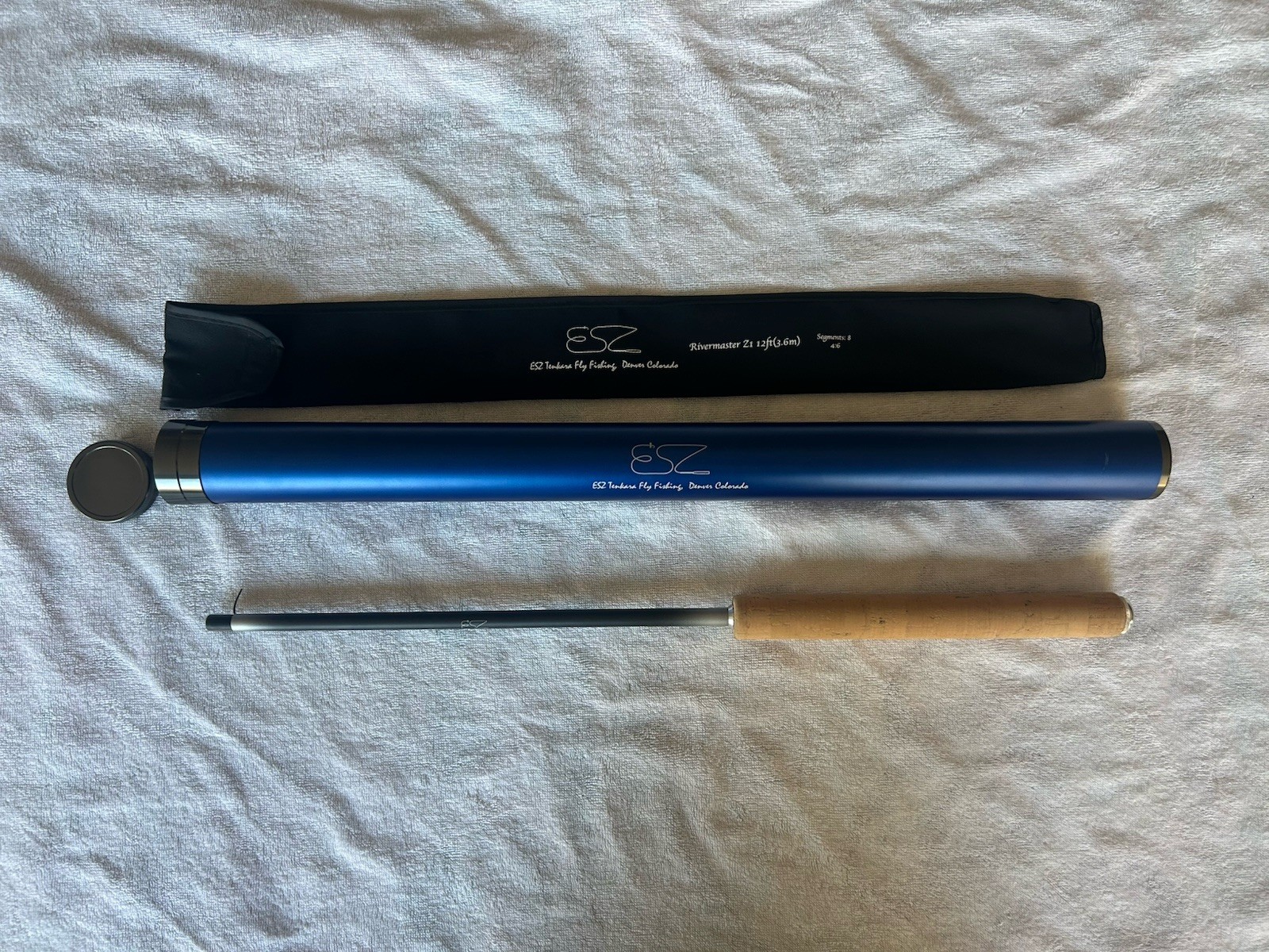 ESZ Tenkara Fly Fishing Rod Rivermaster Z1 12ft
