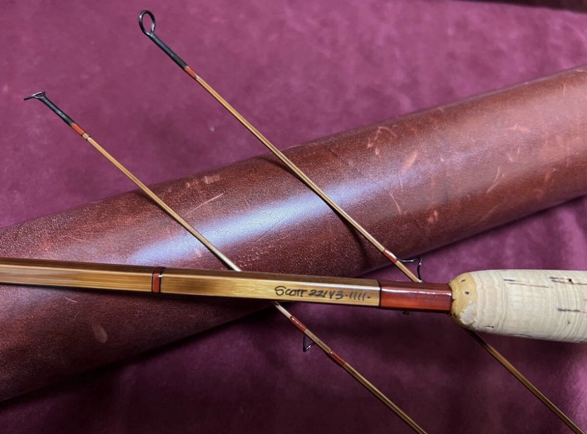 Mario Wojnicki Scott 221 V3 7ft3in＃3 Fly Rod free shipping DDP