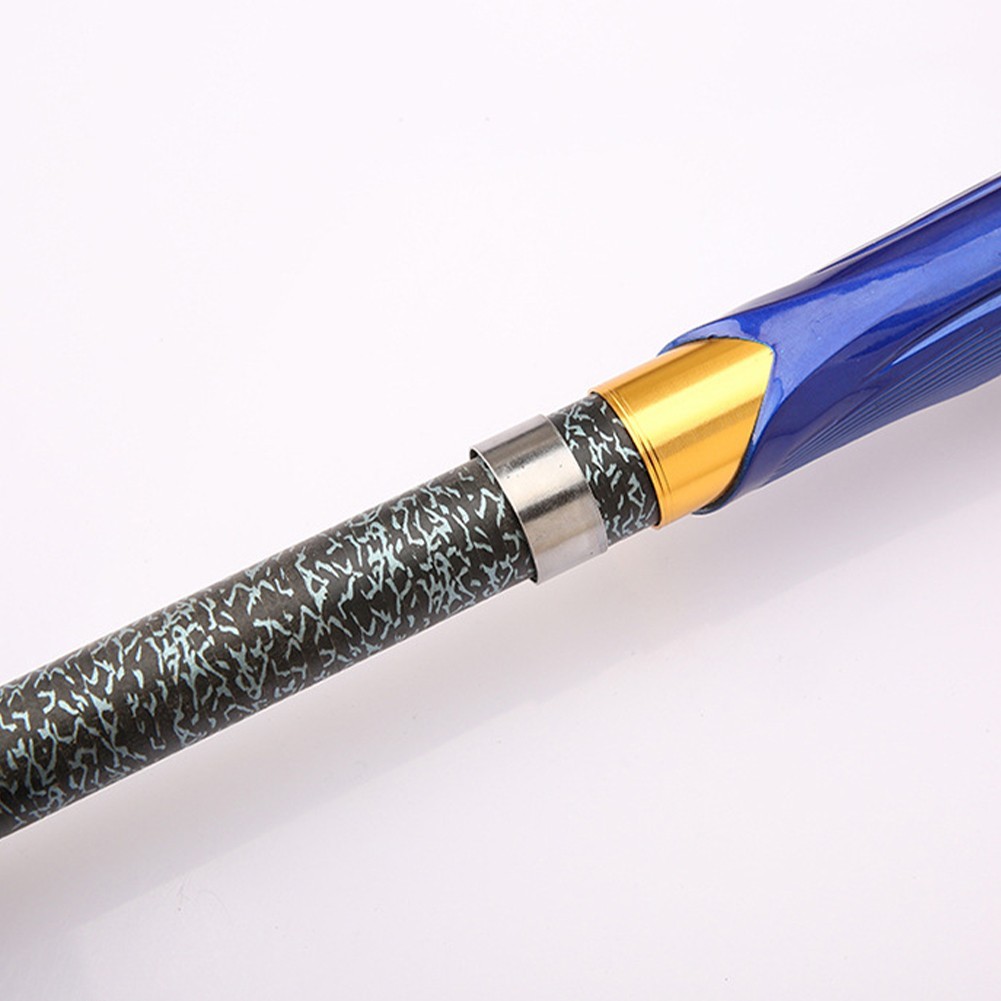Telescopic Design Portable Fishing Rod Up to 2 4M with Fiberglass Build