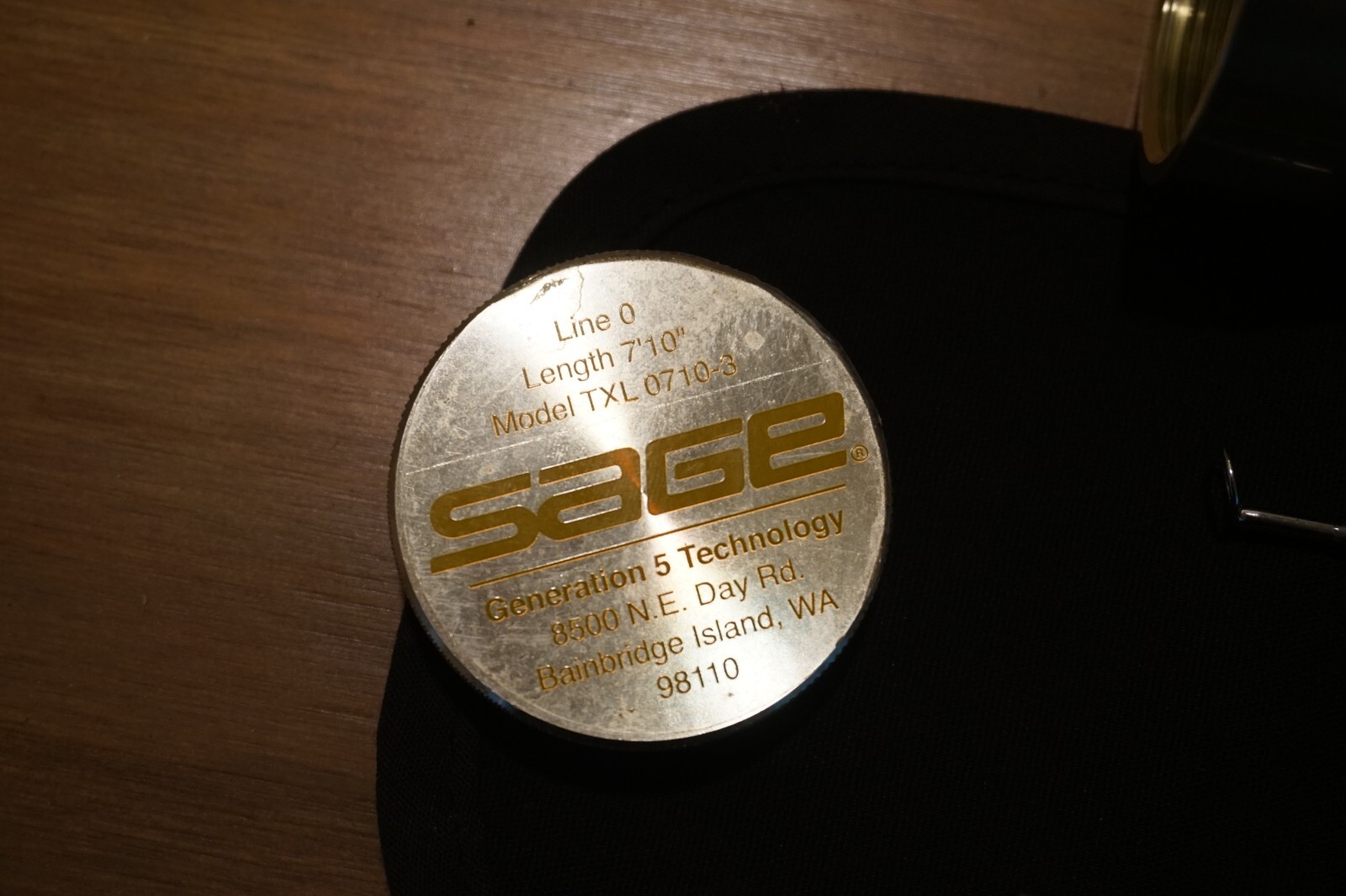 RARE SAGE TXL 0710-3 7’10” #0wt Line 3pc Generation 5 technology ROD Excellent