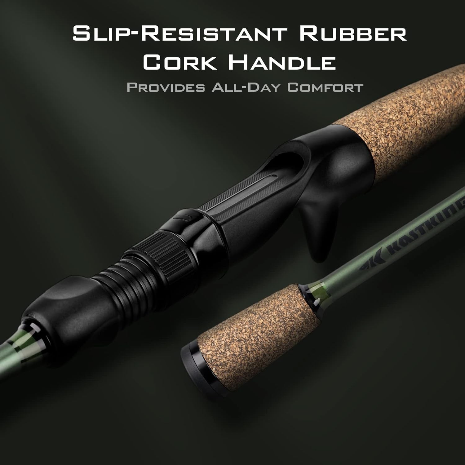 KastKing Spartacus II Fishing Rods – IM6 Graphite Blanks Casting & Spinning Rods
