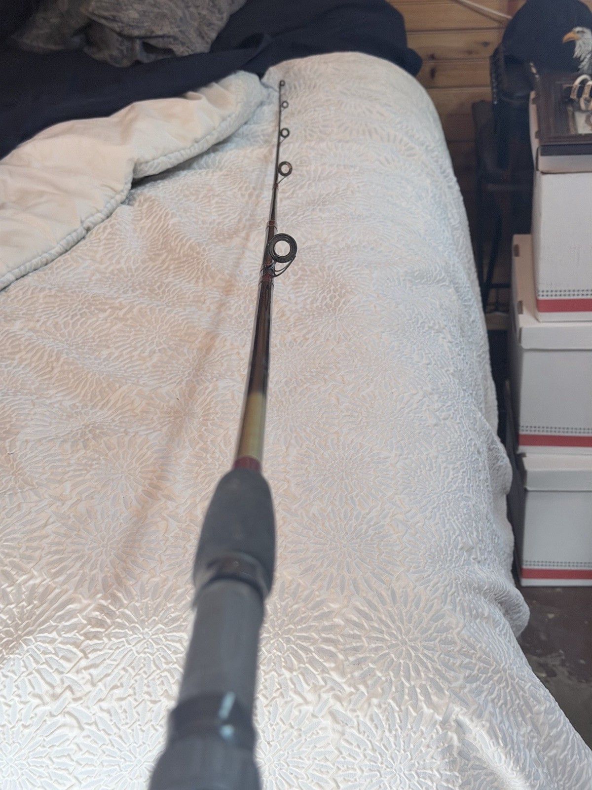 Sengsun 6’6″ Medium Action Fishing Rod 2-Piece Graphite CPG-2S66M