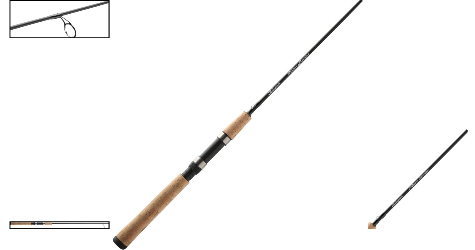 Durable 5’6″ Micro Spinning Rod with Cork Handle – Ultimate Comfort