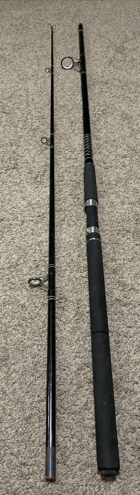Master 6000 Series Bonneville Model 6604 11 ft Fishing Rod 2 Pc Rod Heavy Action