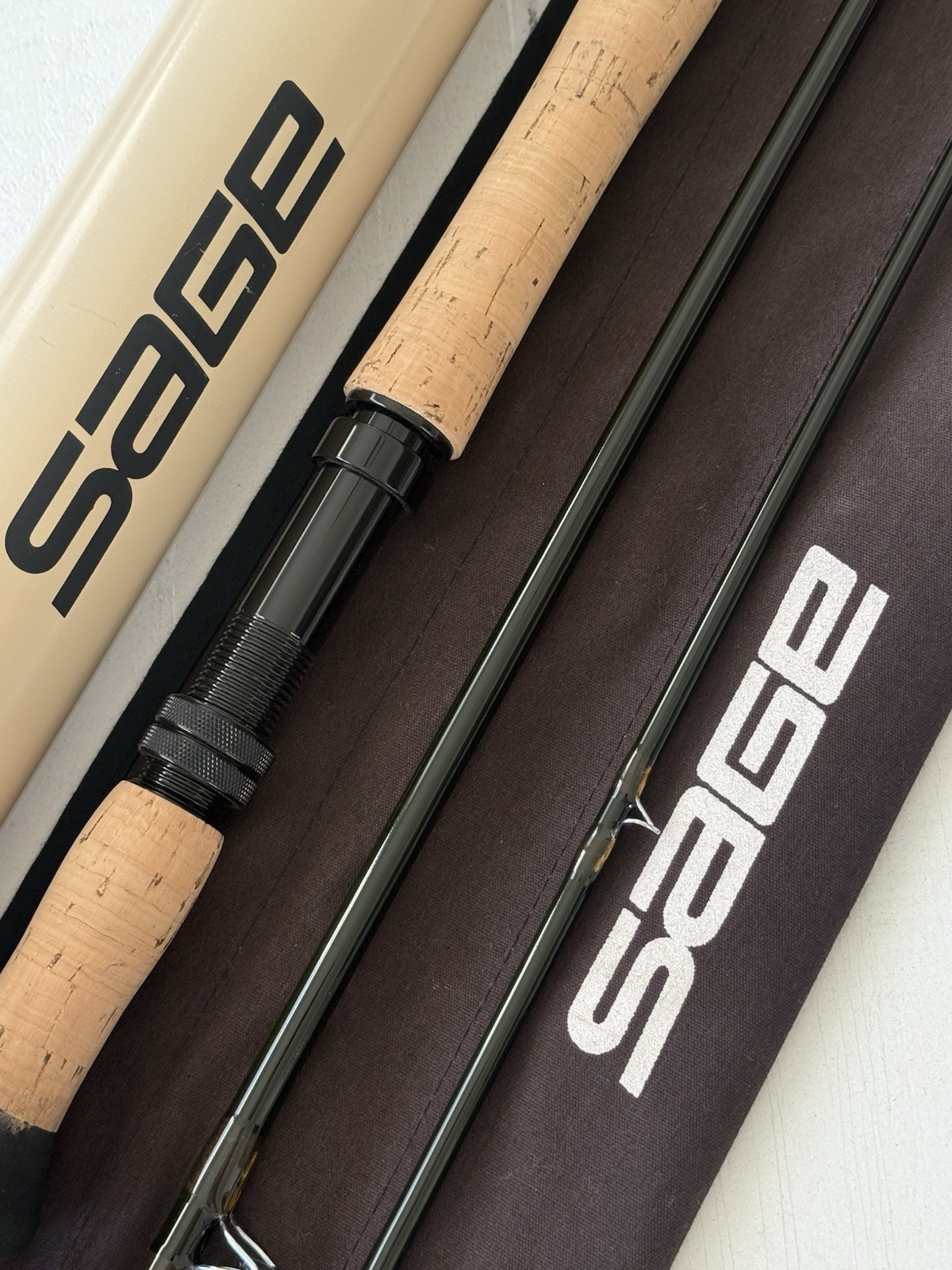 **BEAUTIFUL**🔥SAGE GRAPHITE IV SWITCH/SPEY 6wt 12’6”ft SWITCH/SPEY Rod!!!!🔥