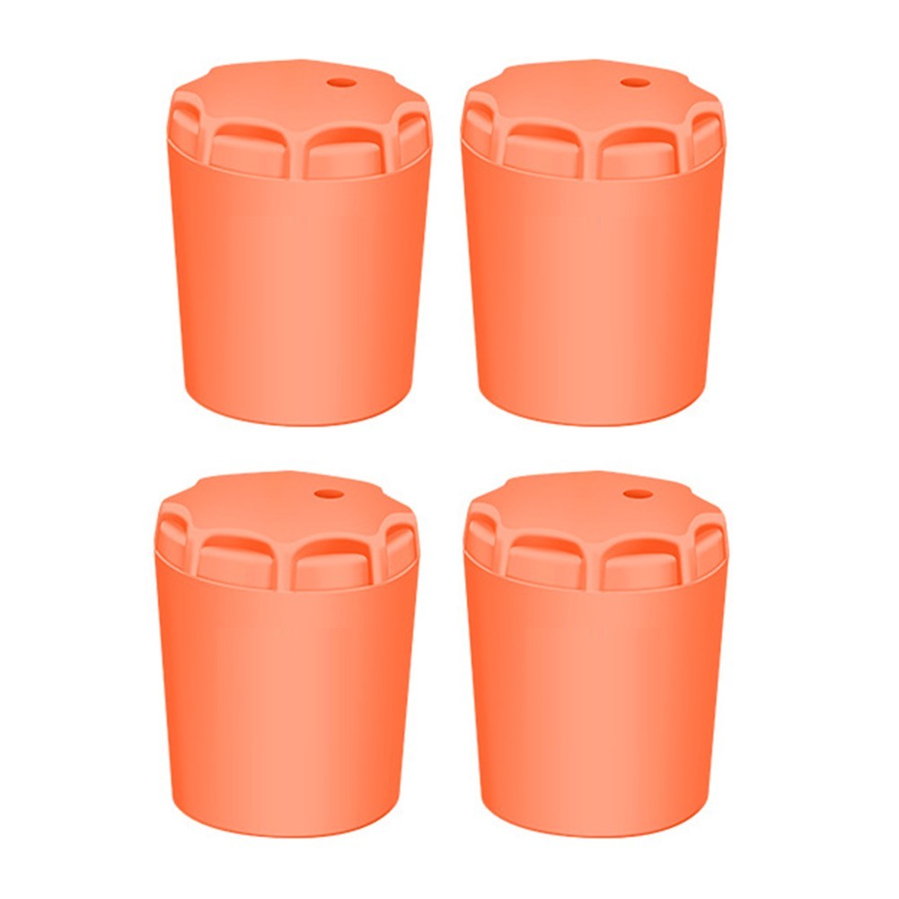 4Pcs Silicone Fishing Rod End Cap Protector Plug-Tail Handle Protective Case New