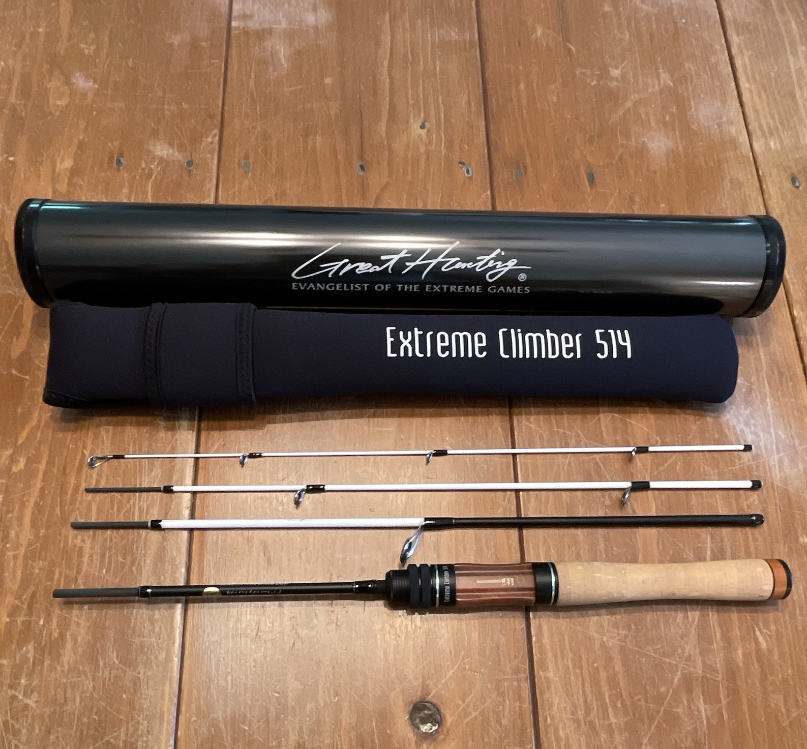 Megabass Great Hunting GH51-4ULS 5’1″ w/ Tube & Sock NO TAGS, HANDLED LIGHTLY