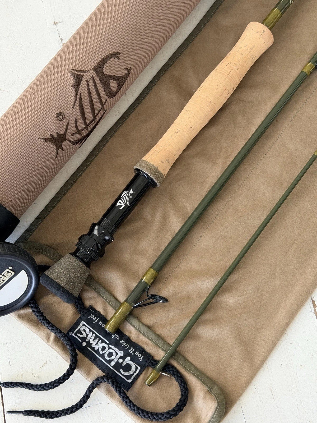 **BEAUTIFUL**~RARE~G LOOMIS SS SHORT STICK 8/9wt. 7’6”in fly rod🔥~LEGENDARY~🔥