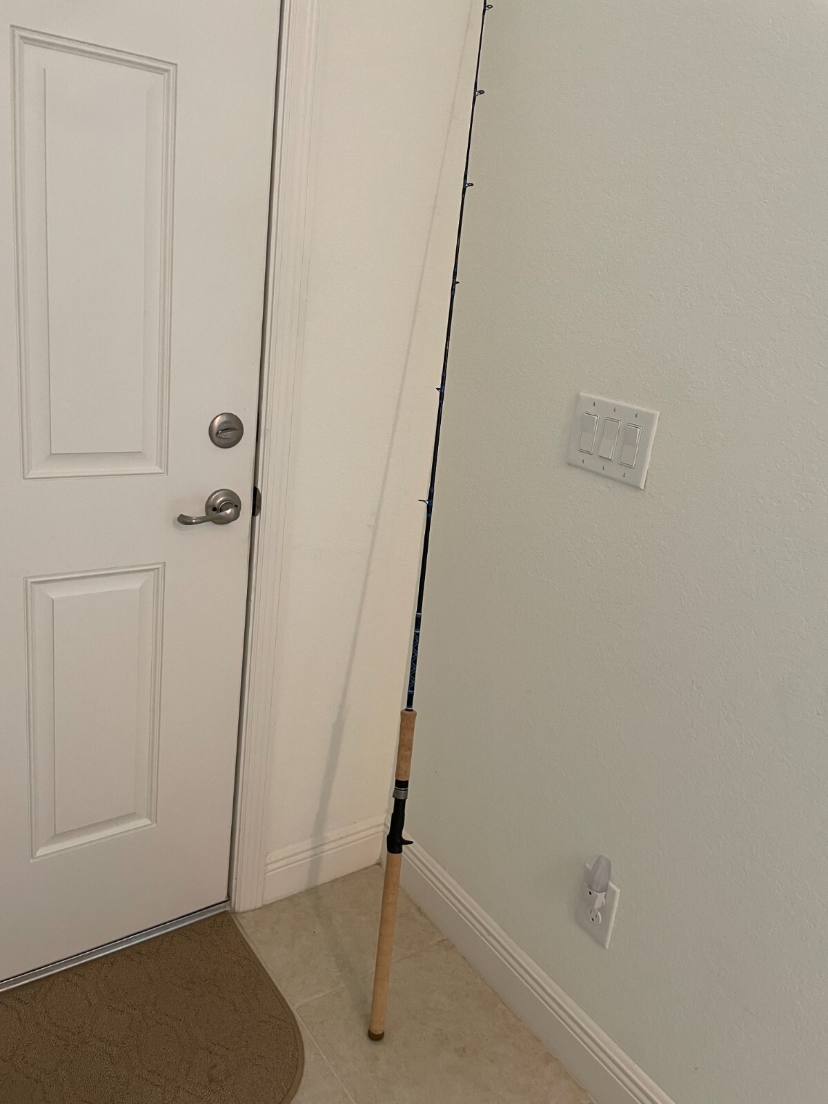 One of a Kind Custom Rod 7′ 8-15 F with custom touches