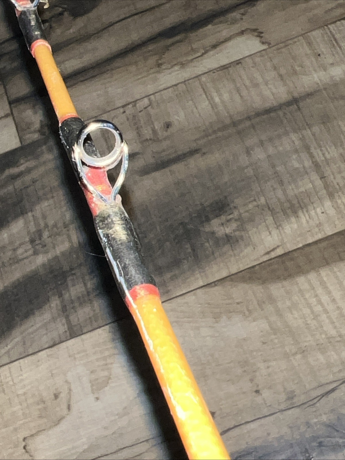 Sabre Classic Stroker 1pc 1661c 6’ Fishing Rod 30-80lb Test, Missing One Guide