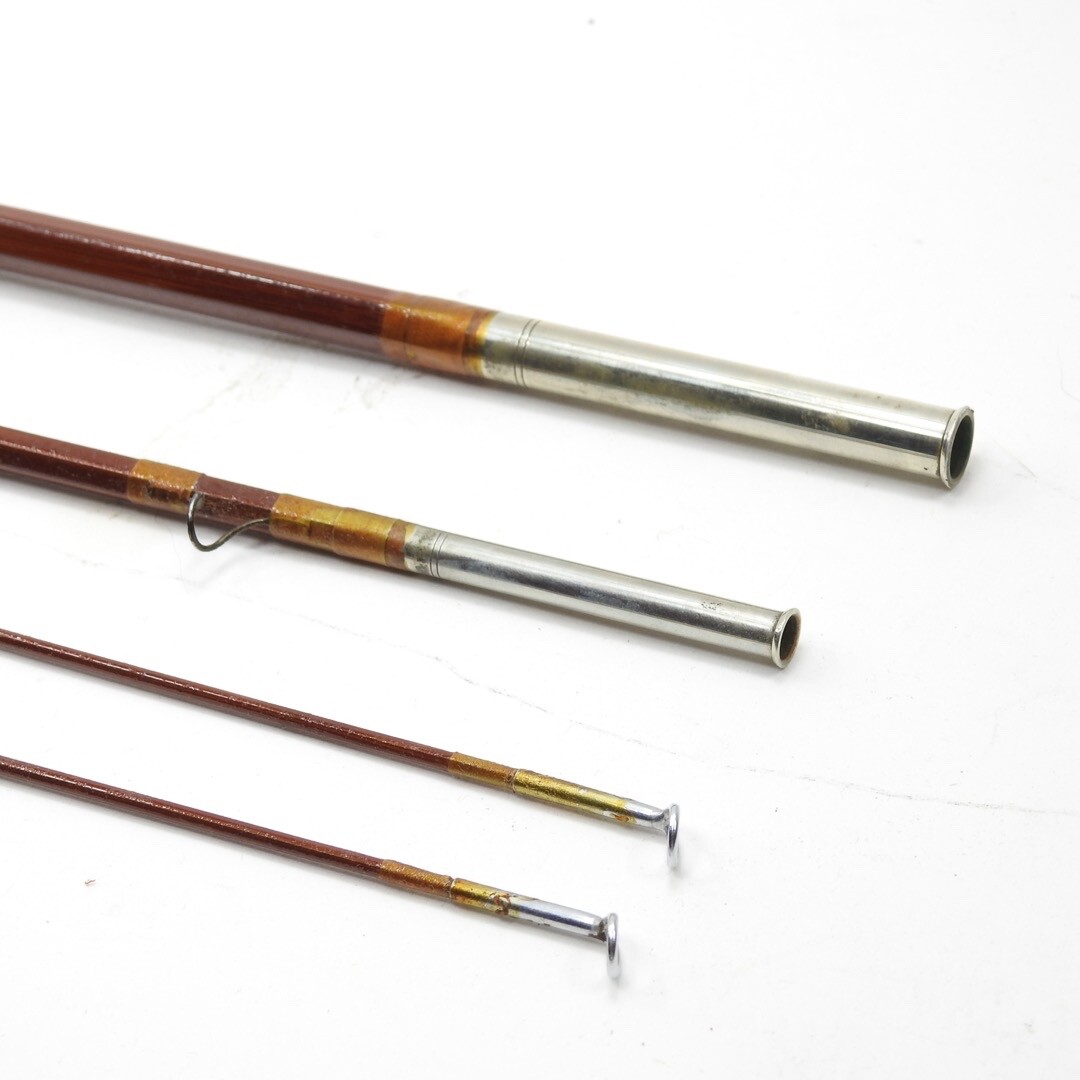 Granger Marshall Field & Co Bamboo Fly Rod. 8’ 6”. W/ Tube & Sock.
