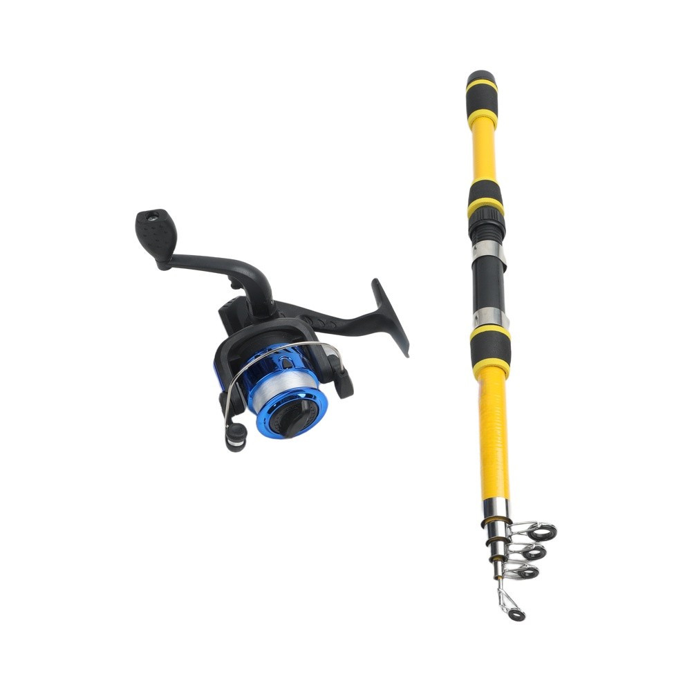 Complete Fishing Rod For Combo Telescopic Carbon Fiber 18 Meter Reel Gear Set