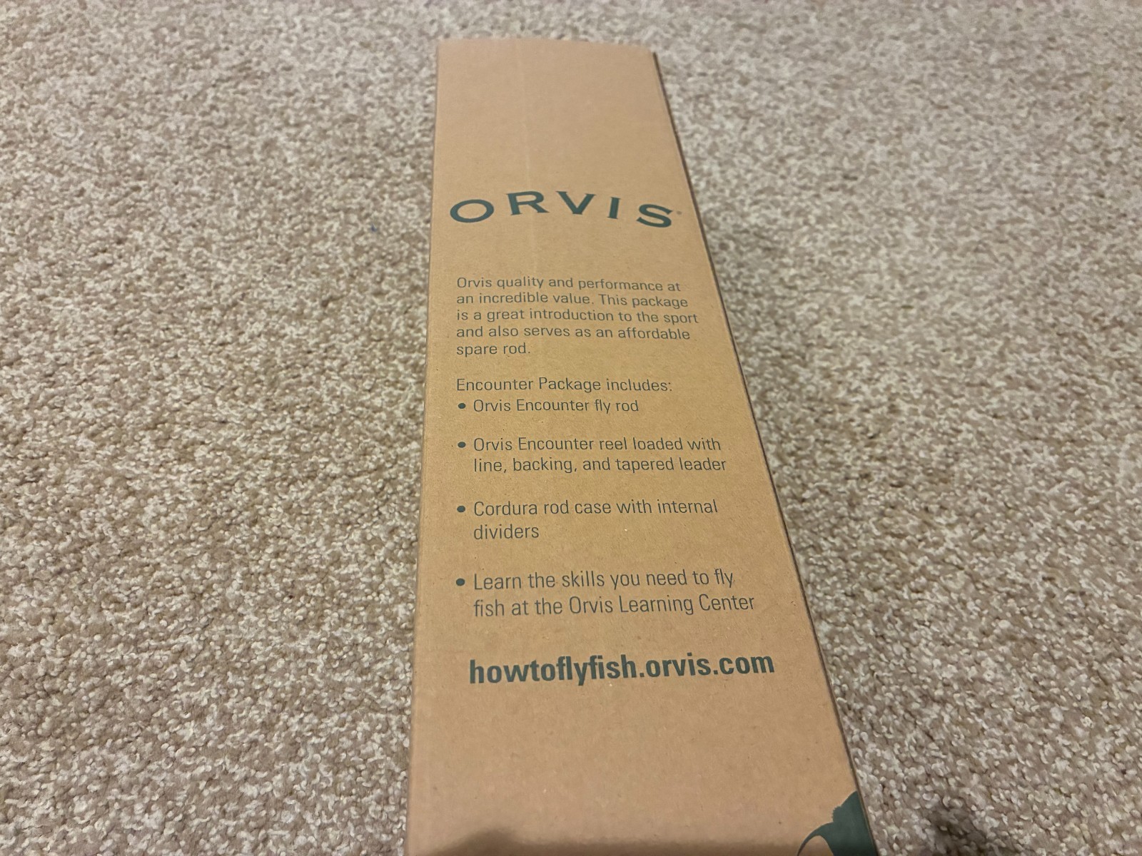 Orvis Encounter 865-4 Fly Fishing Package – NEW – 8’6″ 5wt 4pc – Rod Reel Etc.