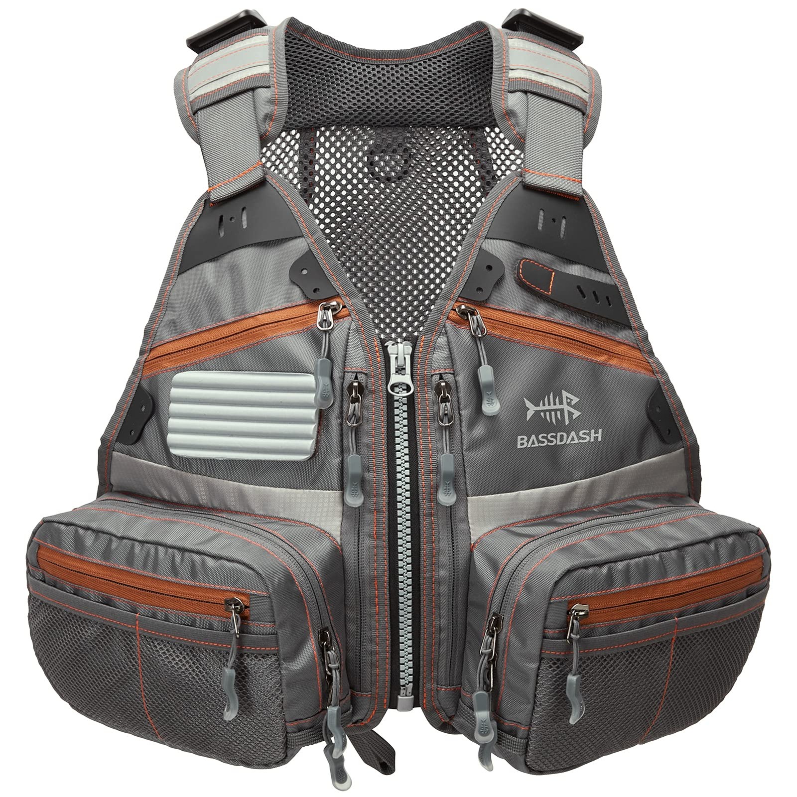 FV09 Youth Kids Fly Fishing Vest Adjustable Multiple Pockets Trout Bass Gear