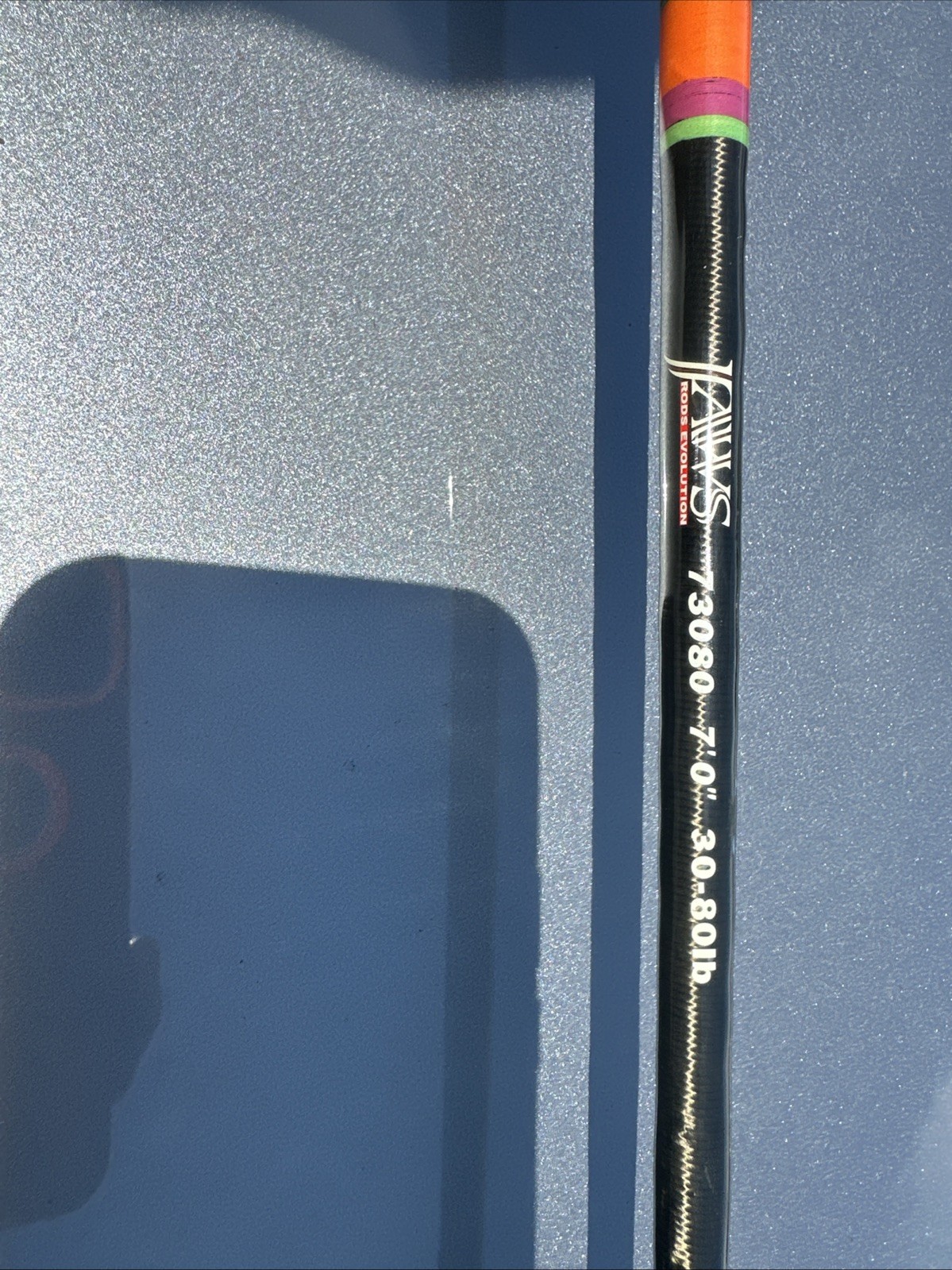 Jaws 7’ Graphite Boat Rod Solid