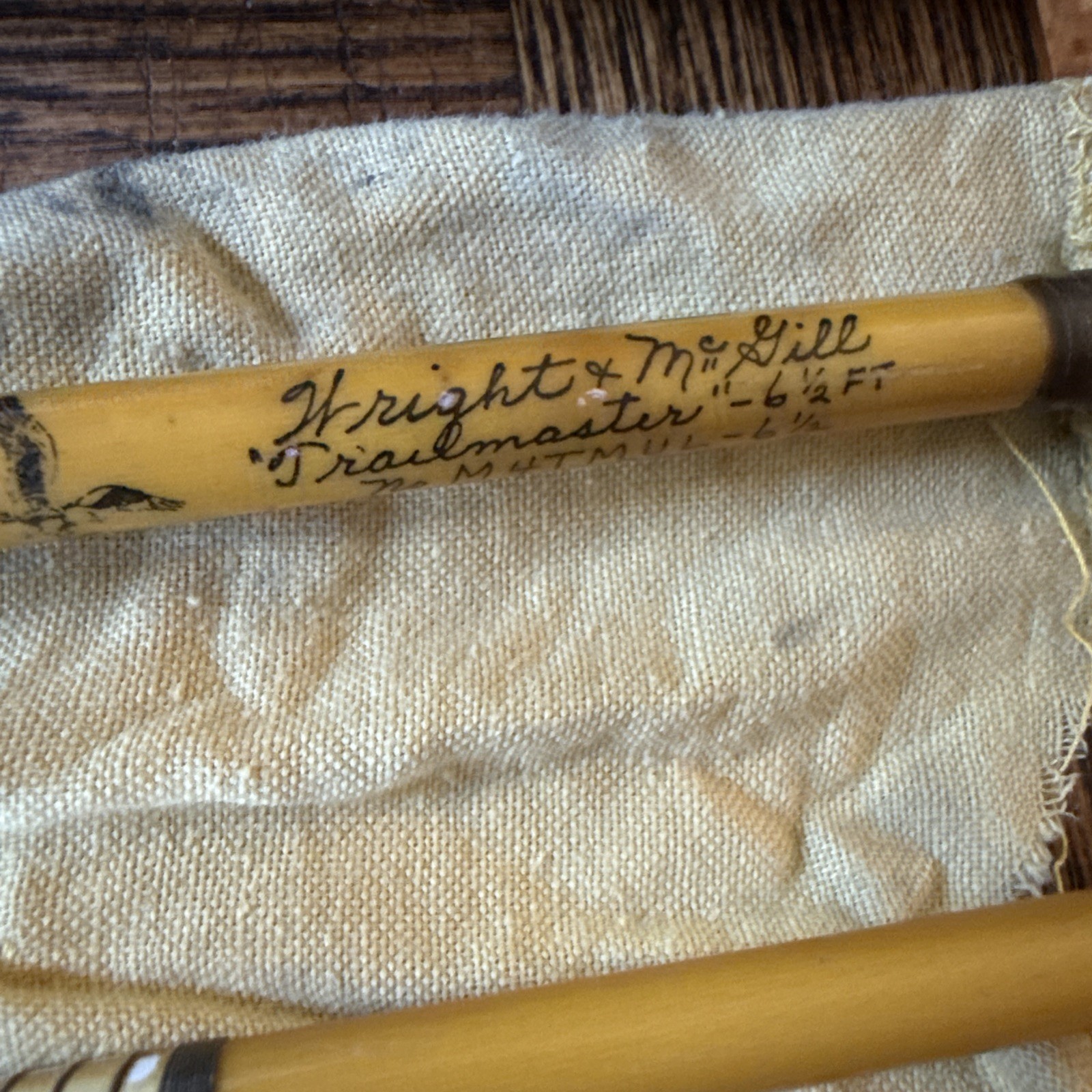 Eagle Claw WRIGHT MCGILL Trailmaster M4TMUL- 6 1/2 4pcs Fishing Rod
