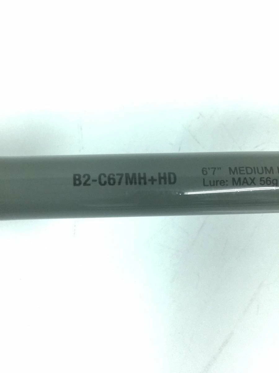 JACKALL Bros Bass Fishing Rod B2-C67MH+HD 6’7″ Medium Heavy Used