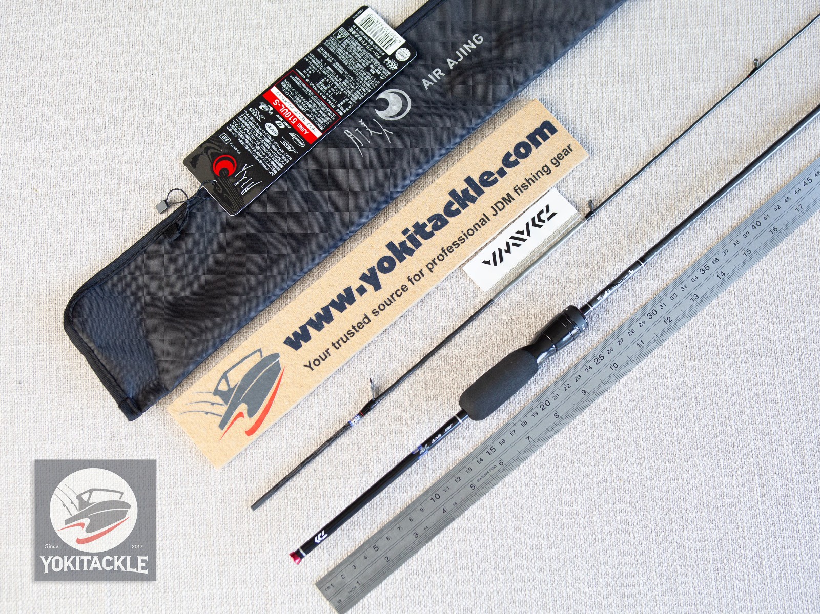 Daiwa GEKKABIJIN AIR AJING 510UL-S – W Spinning Rod Shipping From JAPAN