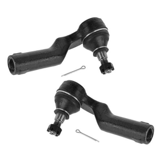 Outer Driver and Passenger Side Tie Rod Set 2 Piece Compatible with PSA55084