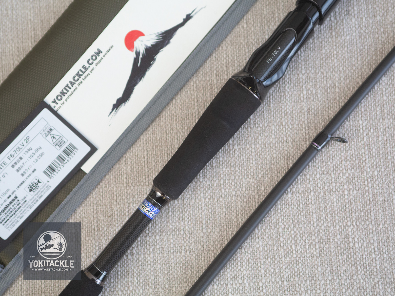 Megabass LEVANTE JP F6-70LV 2P Baitcasting Rod Shipping from JAPAN