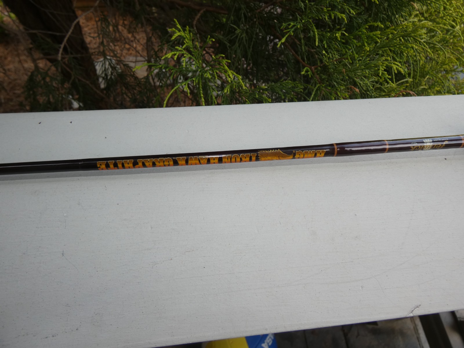 RARE VTG FENWICK HMG IRON HAWK USA MADE H952 1 PC 5.25′ SPINNING FISHING ROD