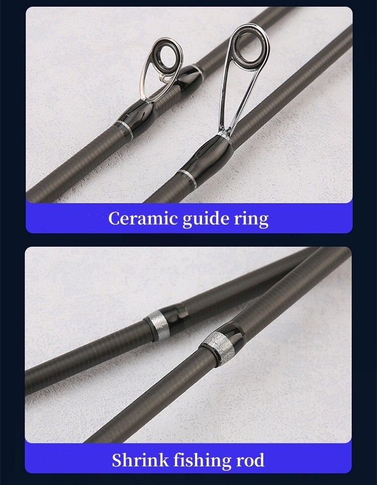 Telescopic Spinning Casting Rod 1.5m/1.68m/1.8m Portable Travel Rod Carbon Fiber
