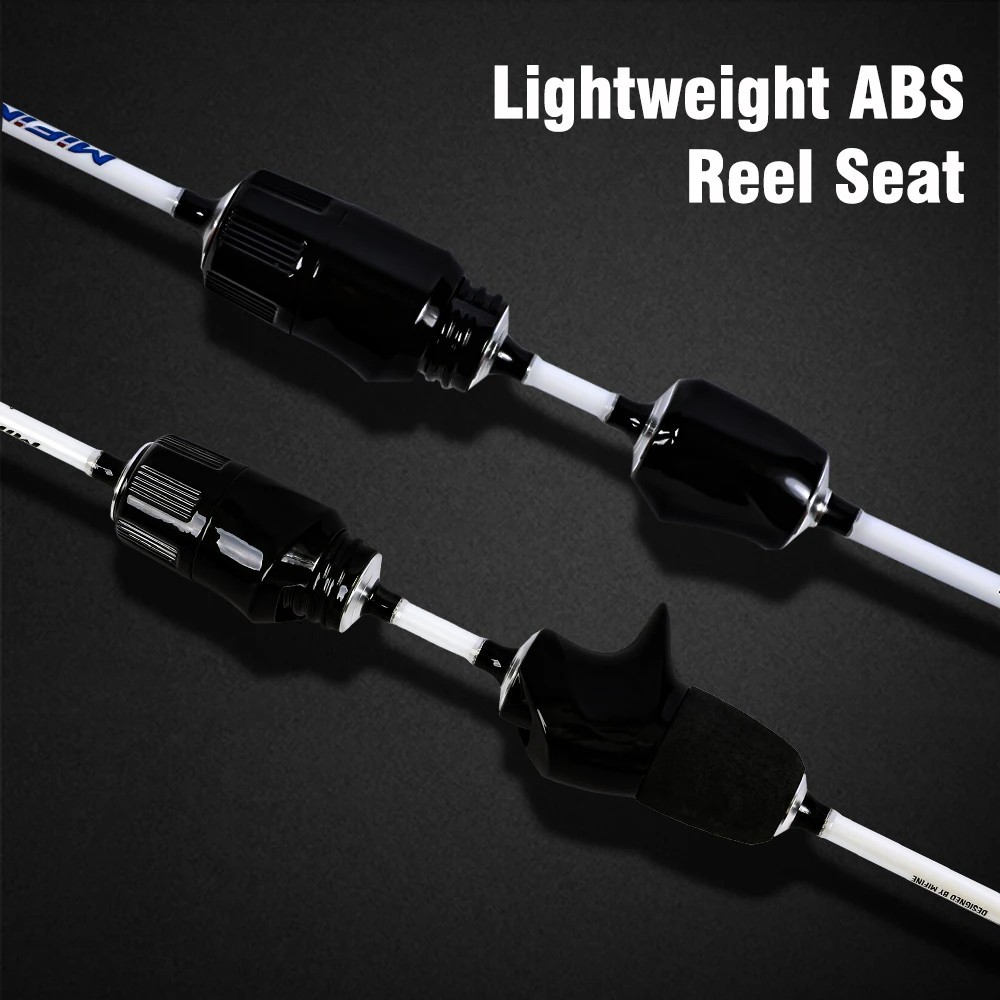 Ultralight Spinning Rod 0.2-0.8g 30T Fishing Rods Carbon Fiber Rings Solid Tips