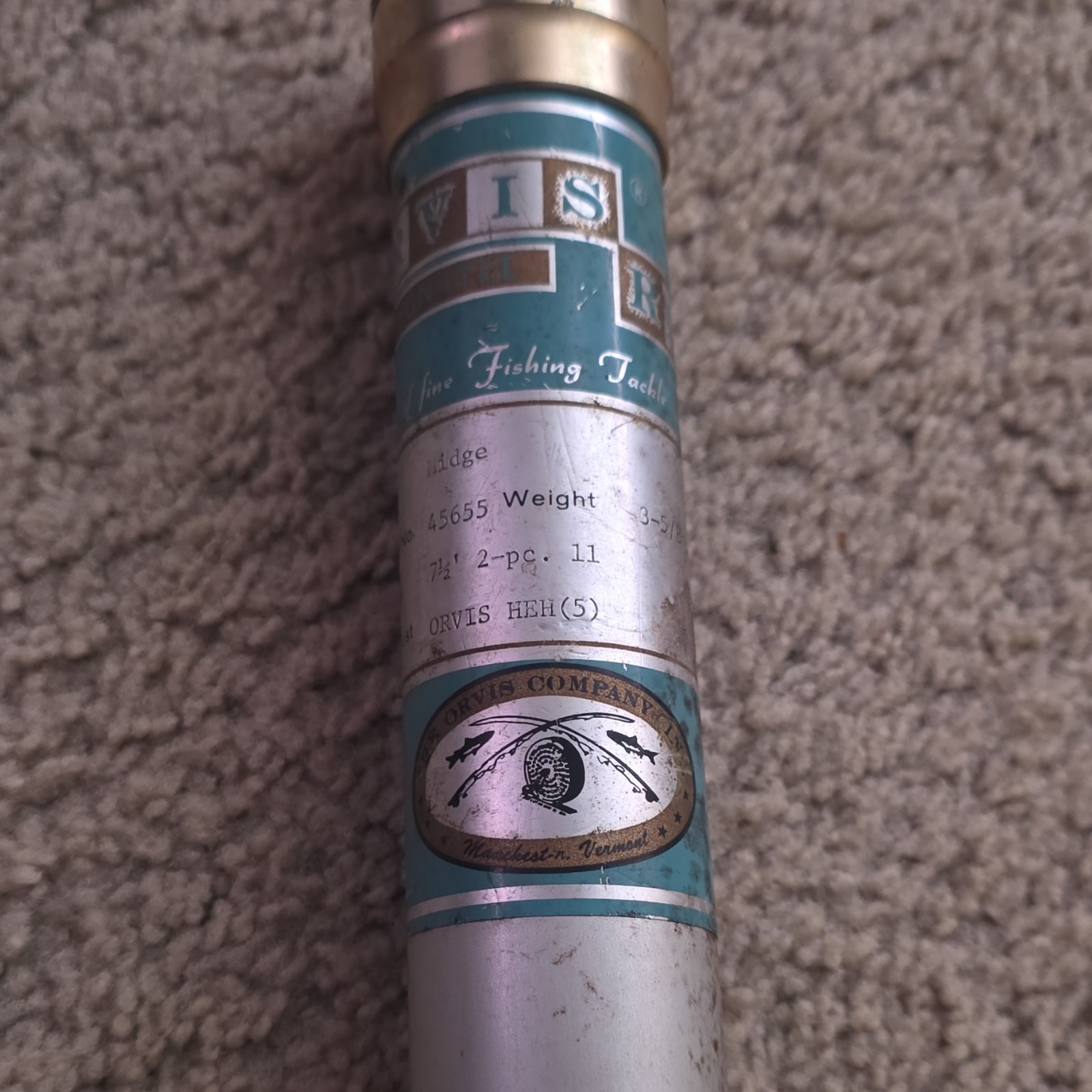 Orvis HEH(5) Fly Fishing Rod 7 1/2 ft 3-5 Line Weight 2-Piece